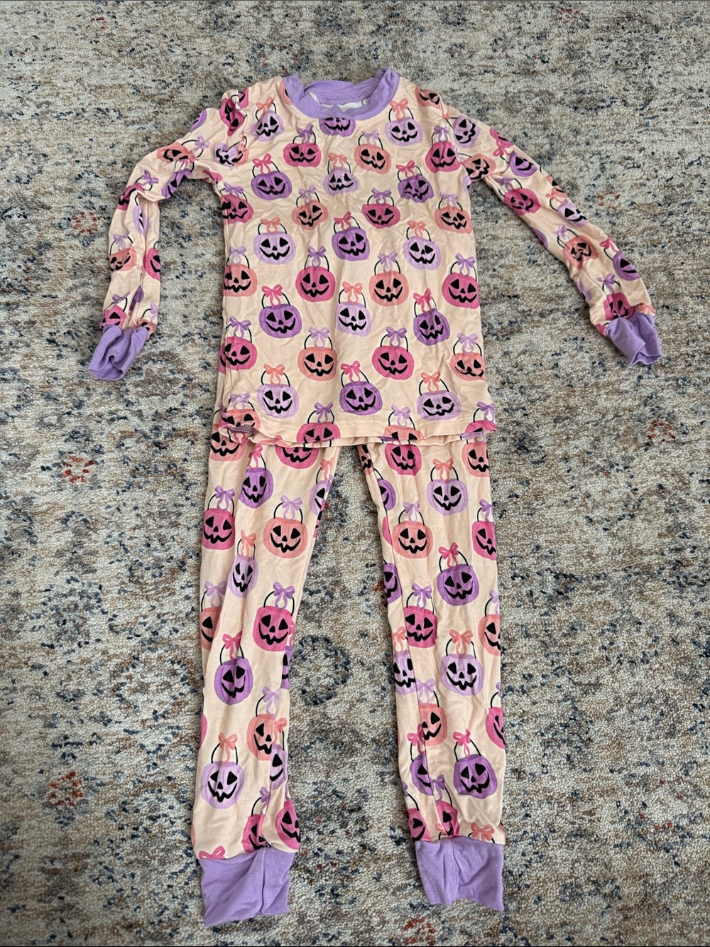 Poppy Kids Co Halloween PJ Set- Size 2T